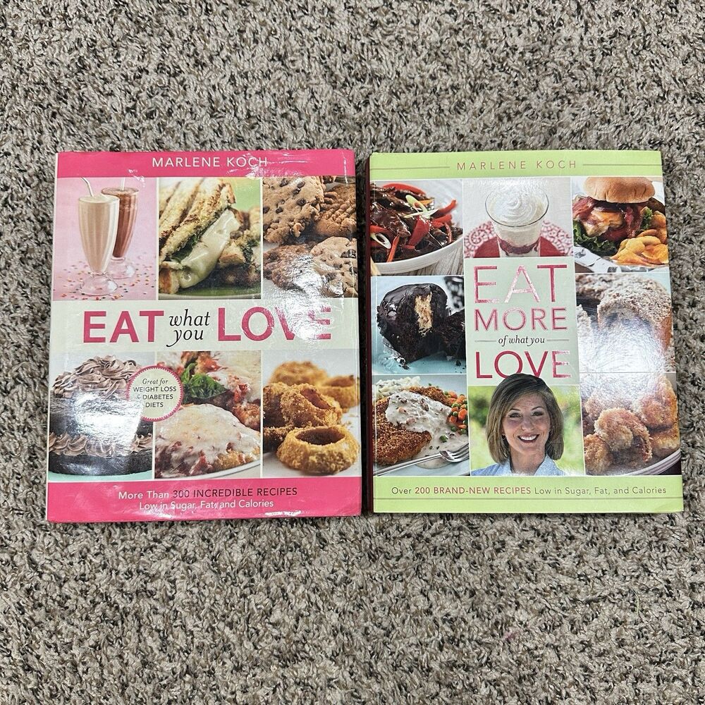 Marlene Koch Cookbook Bundle: Eat What You Love & Eat More of What You Love